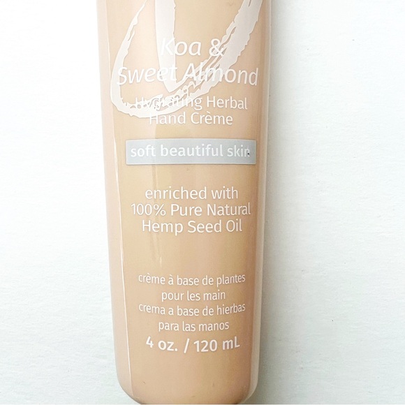 HEMPZ Koa & Sweet Almond Hydrating Herbal Hand Creme 4 oz - Picture 6 of 8